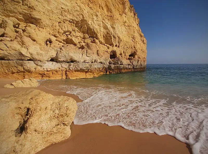 Beach in the Algarve Portugal